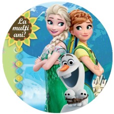 RFeverF Disc vafa Frozen Anna Elsa si Olaf D20cm